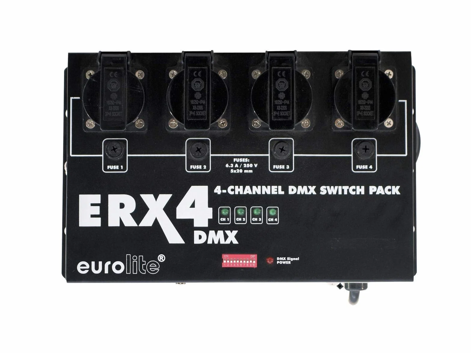 Eurolite 70064210 Erx-4 Dmx - Regulador de intensidad