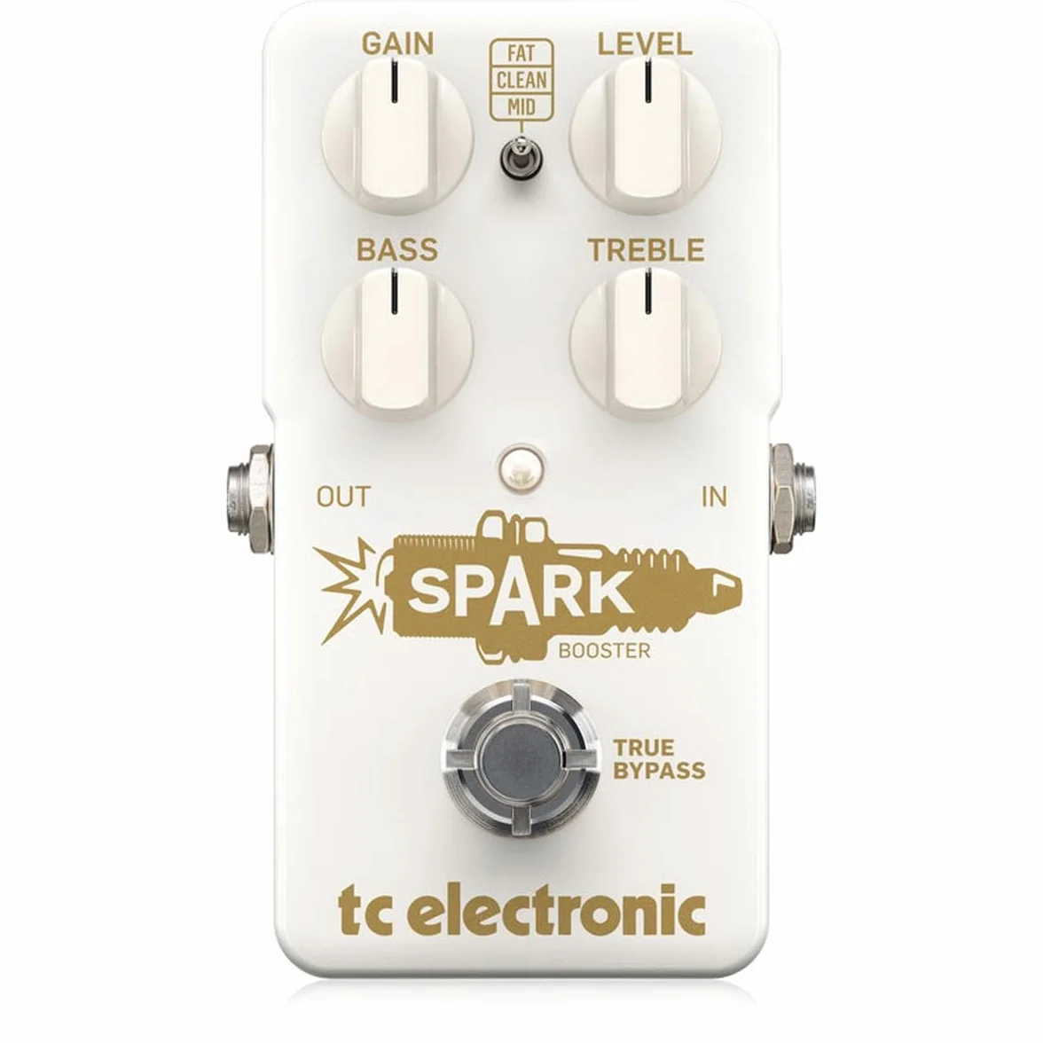 TC Electronic SPARK BOOSTER Impresionante pedal de refuerzo con control de ganancia y ecualizador activo