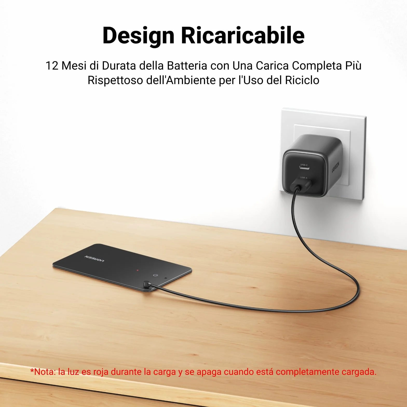 UGREEN FineTrack Slim Smart Finder Localizador Solo iOS(NO Android) Bluetooth Tracker Tarjeta Seguimiento Rastreador para Pasaporte Cartera Equipaje Bolsa IP68 Impermeable