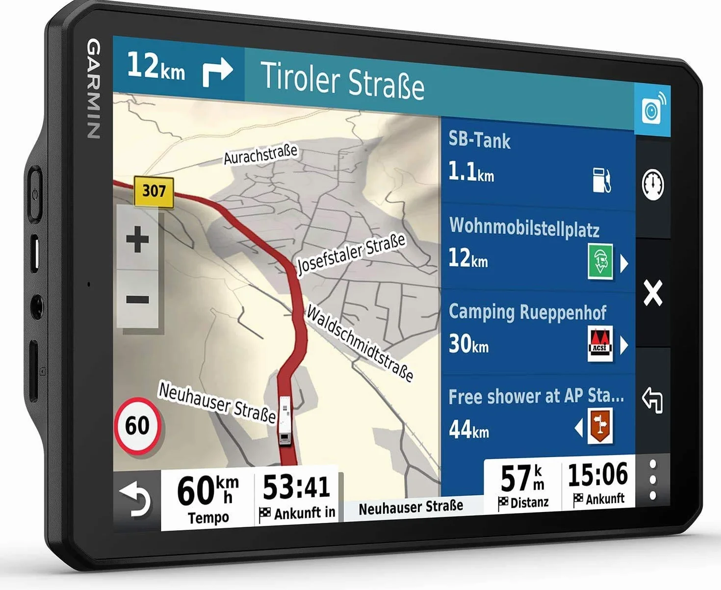 Garmin Camper 890 MT-D EU - Navegador GPS con mapas de por Vida y tráfico (Pantalla de 8", Mapa Europa Completo)
