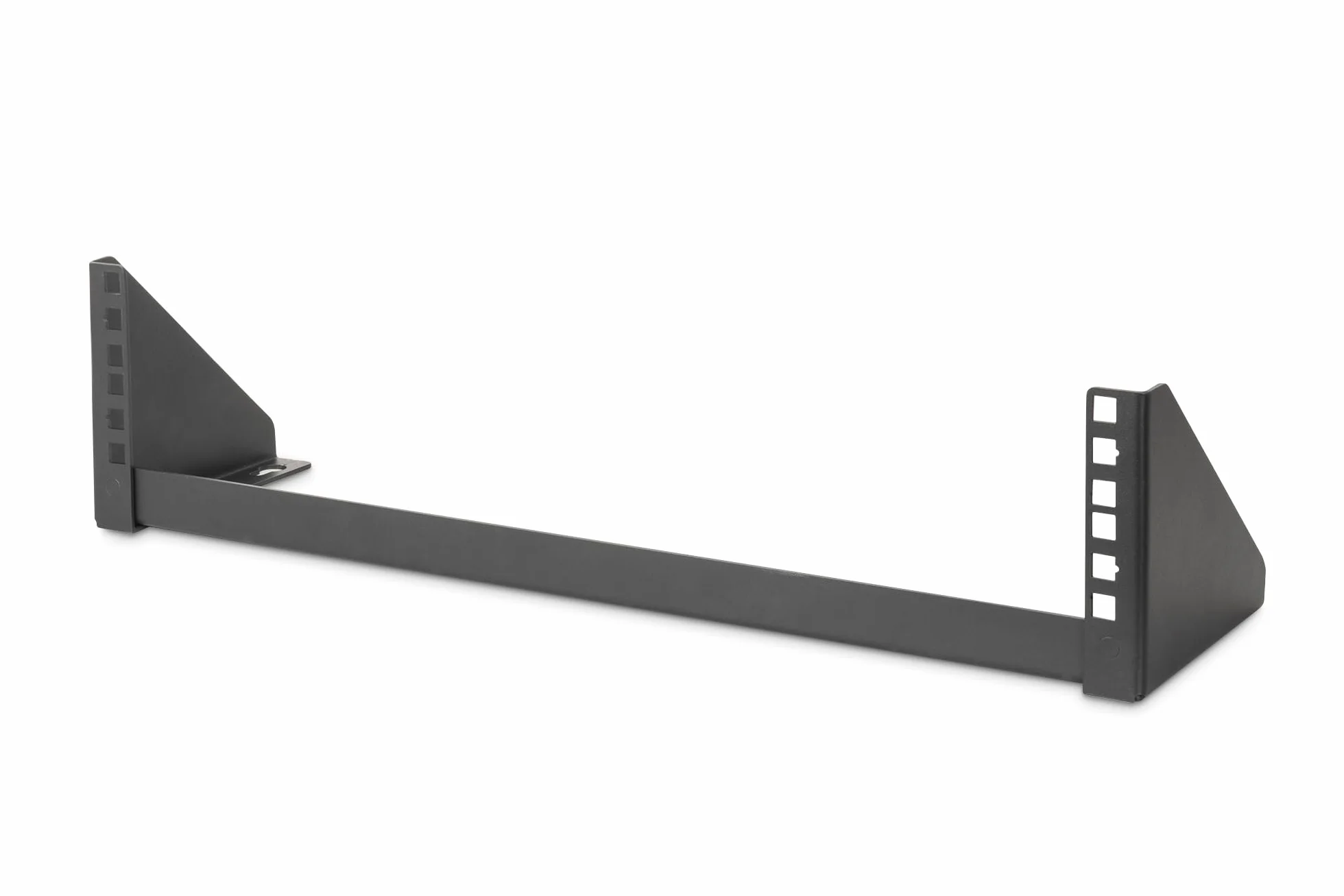 DIGITUS DN-48003 – Marco de 19 Pulgadas – 2U – Marco Universal para Equipos de 19 Pulgadas – Montaje Vertical en Pared – Sin Montar – para Accesorios de Audio y vídeo – 105 x 504 x 151 mm – Negro