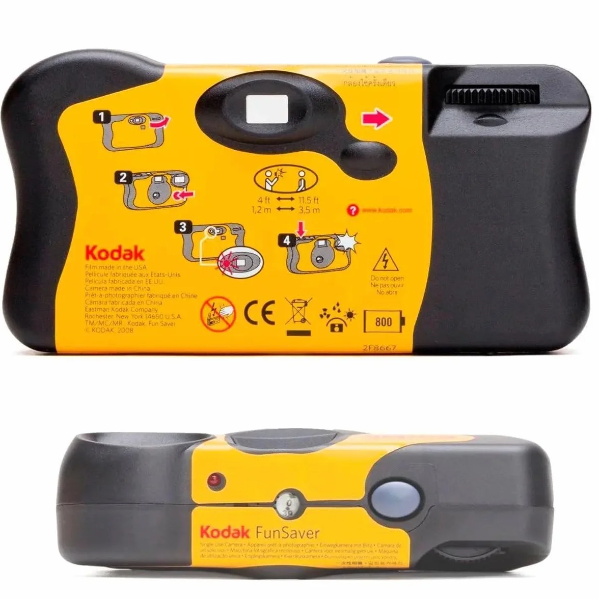 Kodak FunSaver Cámara de un solo uso, 27 fotos