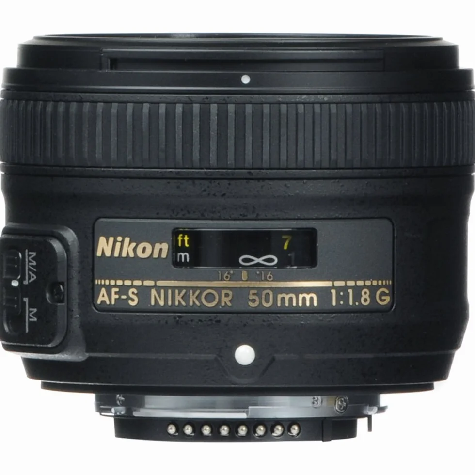 Nikon AF-S NIKKOR 50mm f/1.8G Obiektyw (Odnowiony)