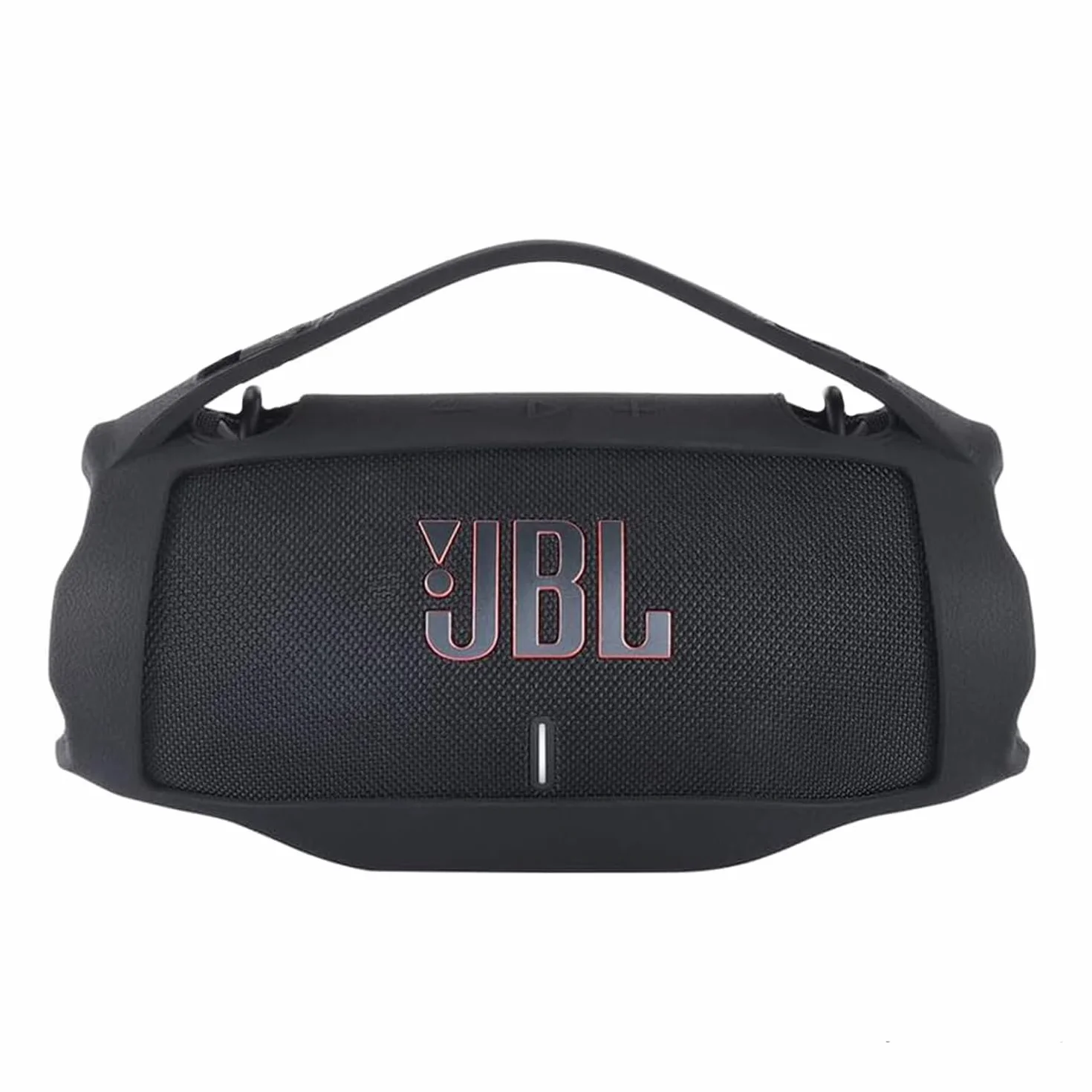 Funda de Silicona para JBL Xtreme 4, Altavoz Bluetooth portátil,Xtreme 4 Estuche de Viaje Portátil Protector Piel Bolsa de Transporte(Negro)