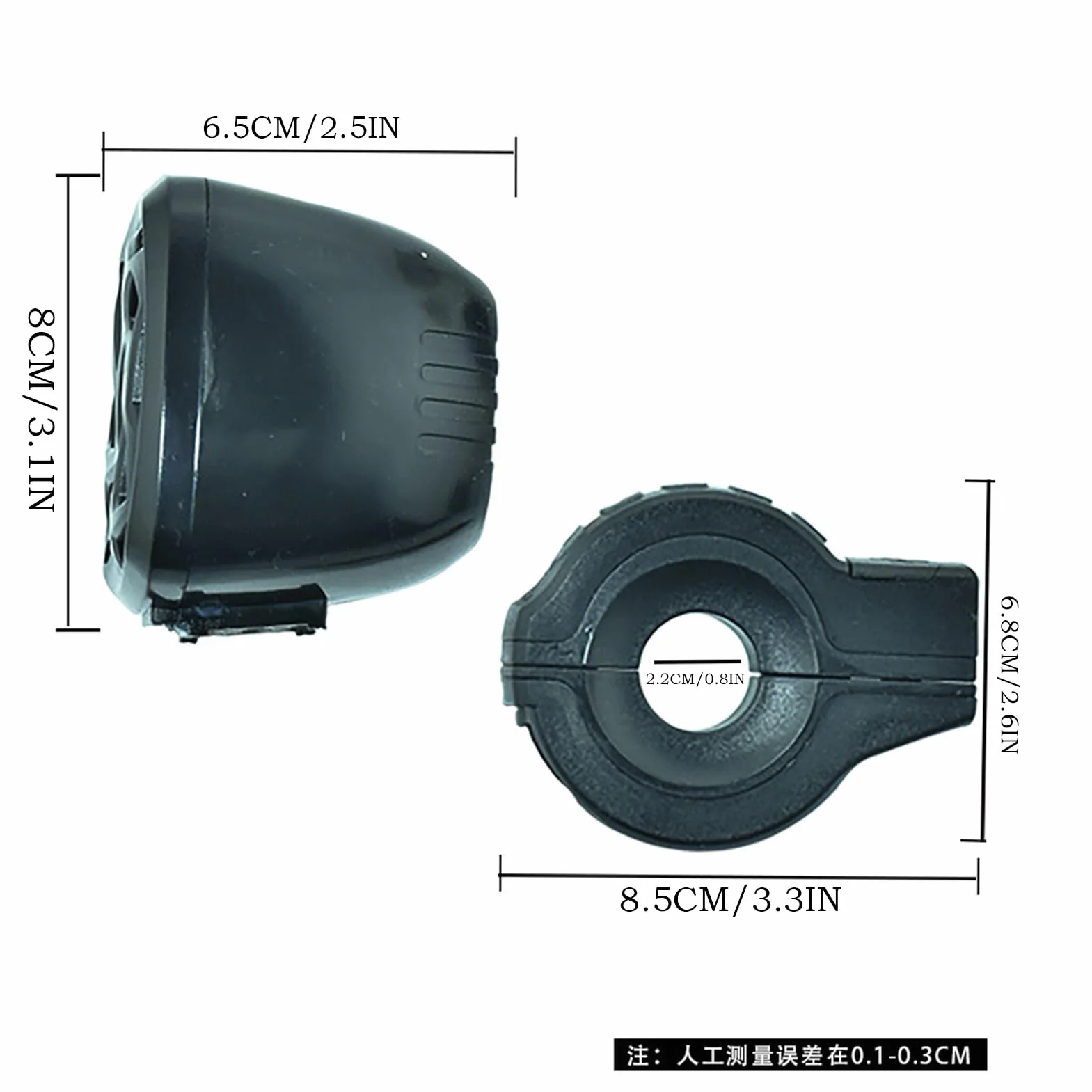 Altavoces para Moto con Amplificador Potentes para Vehículos