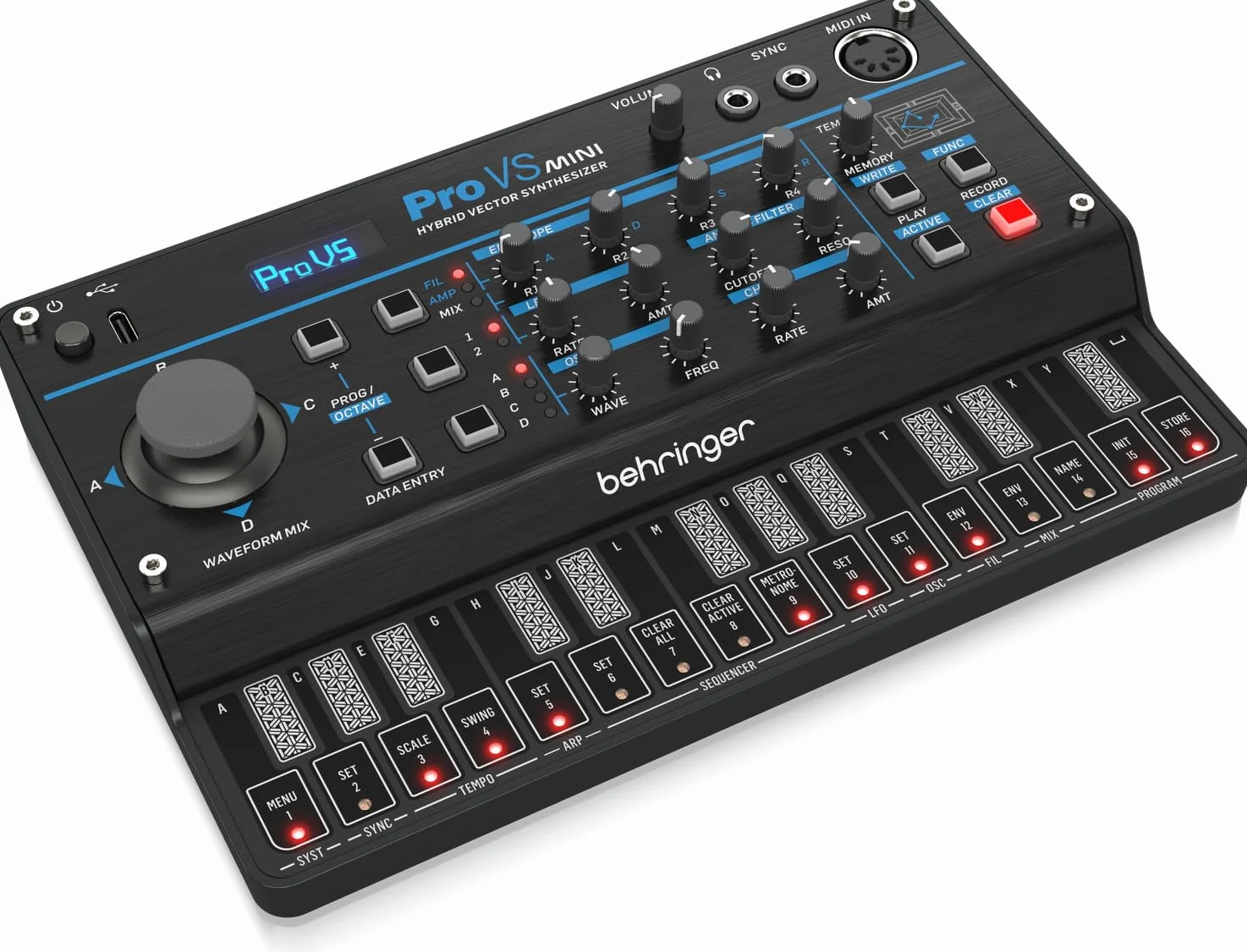 Behringer Pro VS Mini Sintetizador Vector Híbrido