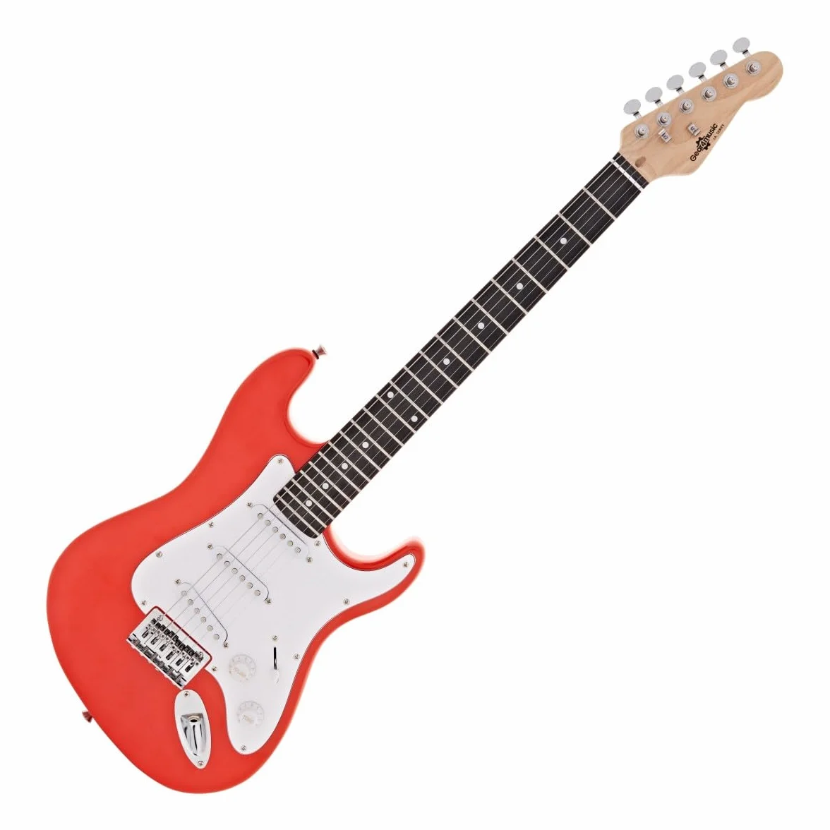 Guitarra eléctrica 3/4 LA Miniamp Pack Rojo