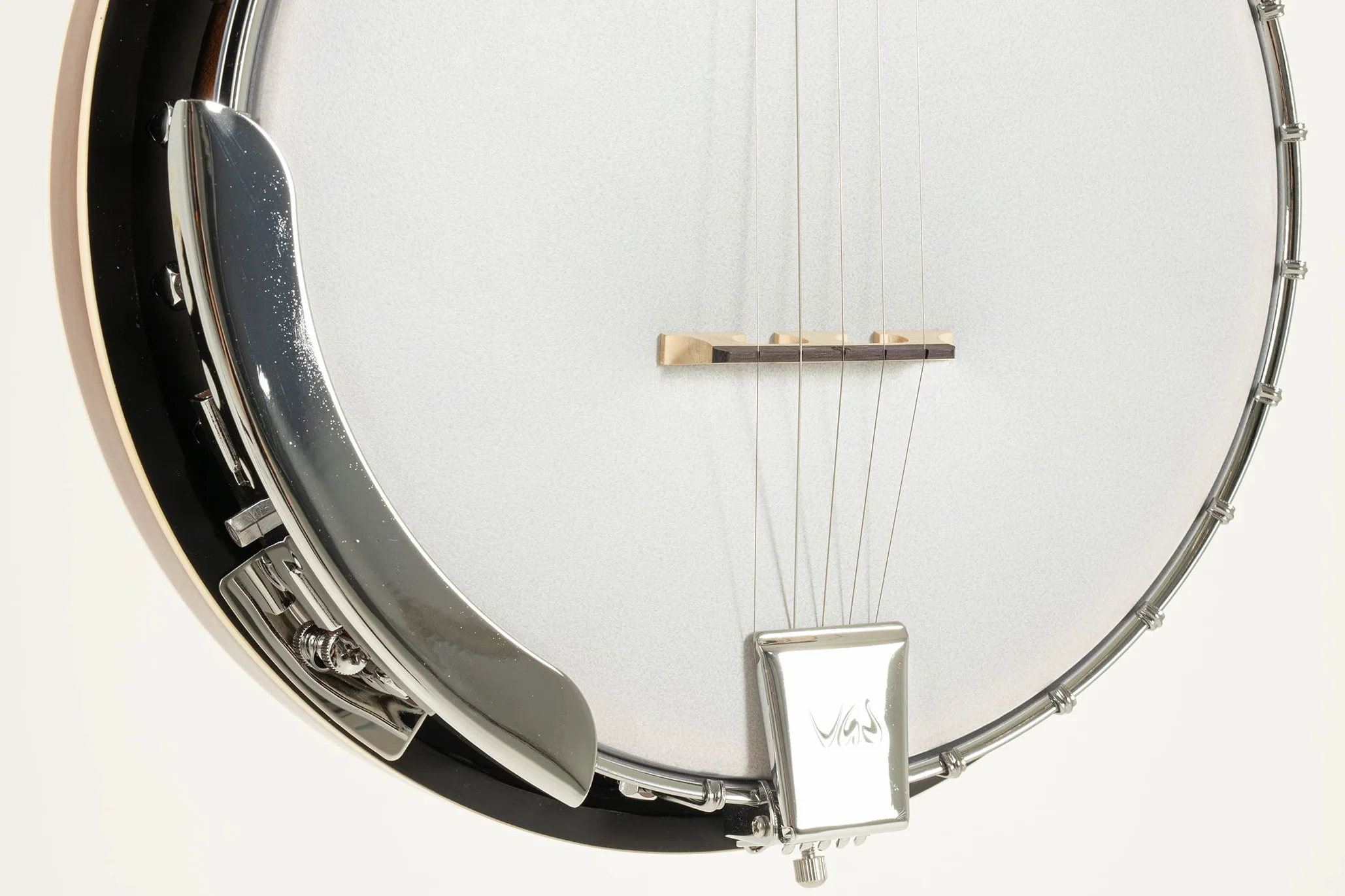 Gewa 505020 Banjo Select 5 Cuerdas, Parche Original Remo, con Estuche
