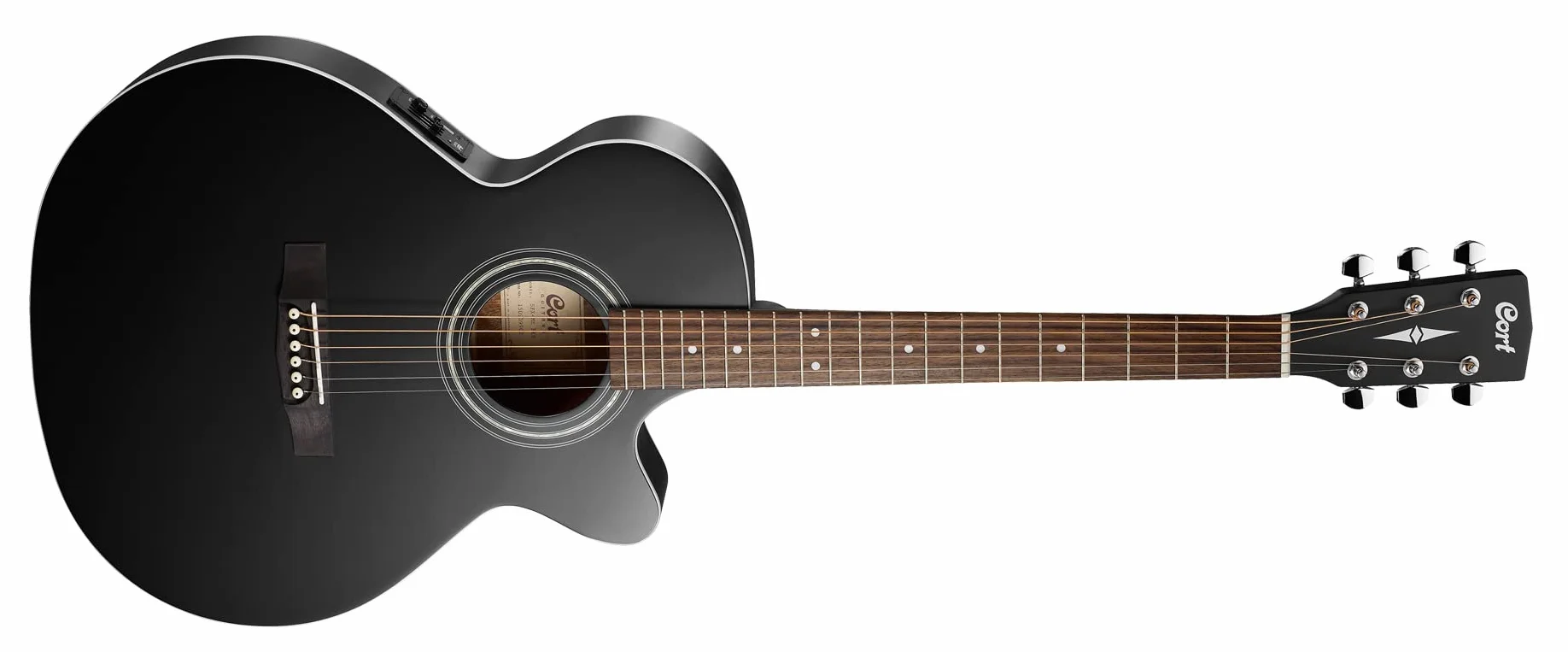 Cort SFX-ME - Guitarra electroacústica, color negro