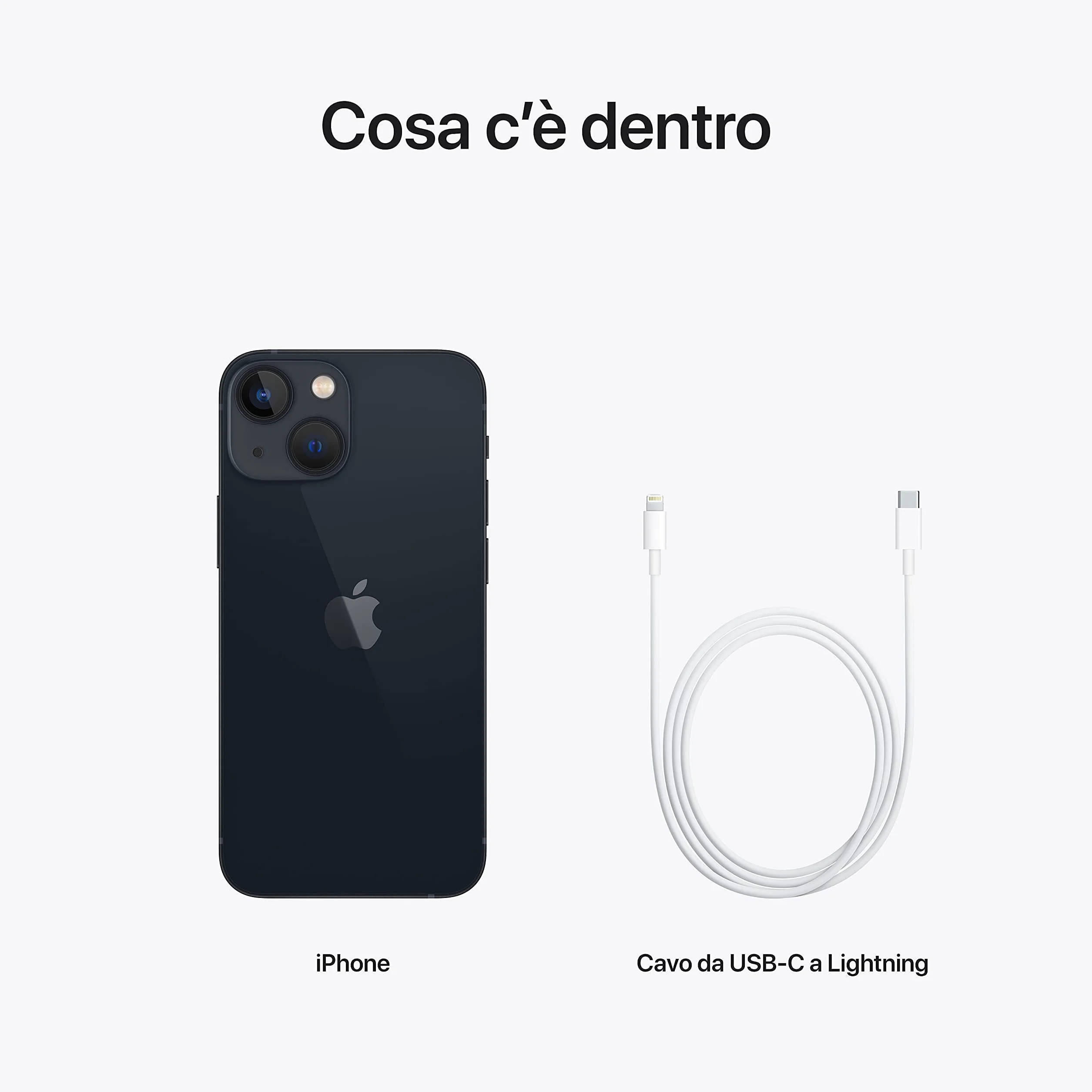 Apple iPhone 13 Mini 256GB - Negro Noche (Reacondicionado)