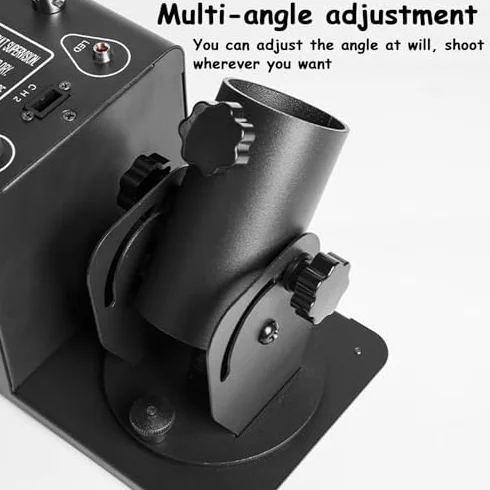 Genérico Máquina de Confeti Profesional, tric Confetti Launcher, Digital Confetti Cannon with DMX Control and Remote Control, Confetti Shooter for DJs, Parties, Nightclubs, Weddings, and Stages