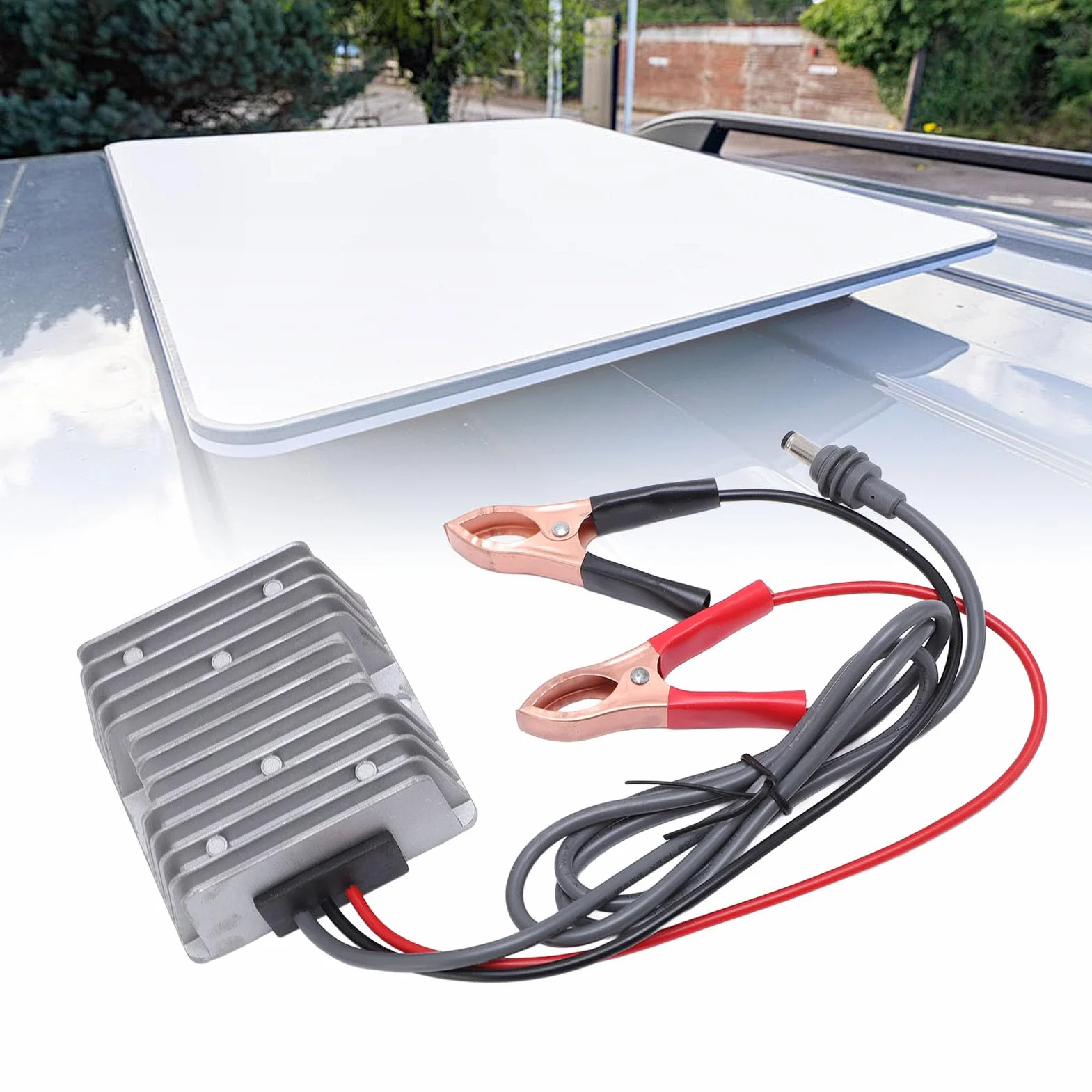 FTVOGUE Convertidor de Potencia Satelital de 12V 24V a 57V 4.5A, Convertidor Boost para Enrutador Gen3