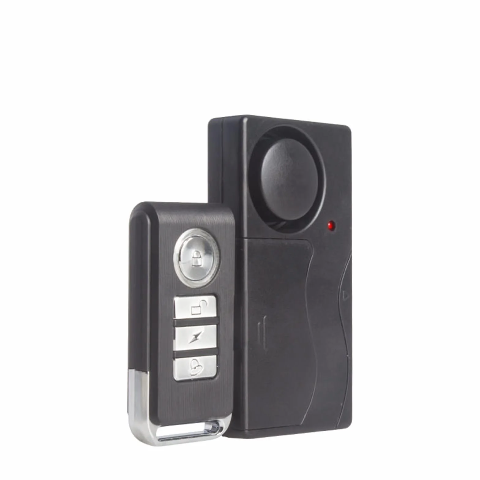 Alarma de Bicicleta Inalámbrica Sensor de Movimiento de Vibración con Control Remoto Antirrobo Ladrón para Bicicleta E-Bike Motocicleta Scooter Carrito Remolque Equipo 110db Super Loud