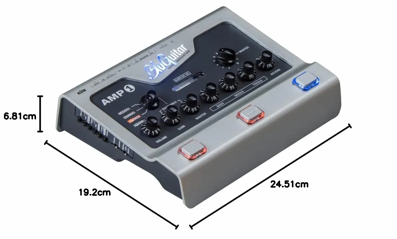 BluGuitar AMP1 Mercury Edition · Cabezal guitarra