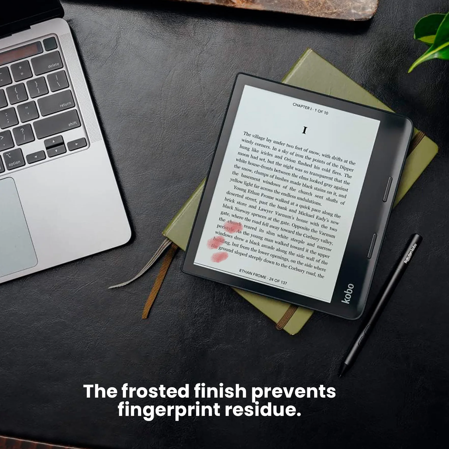 2-Pack Anti-Glare Matte Screen Protector for 8" Kobo Sage, Full Coverage Premium PET Film