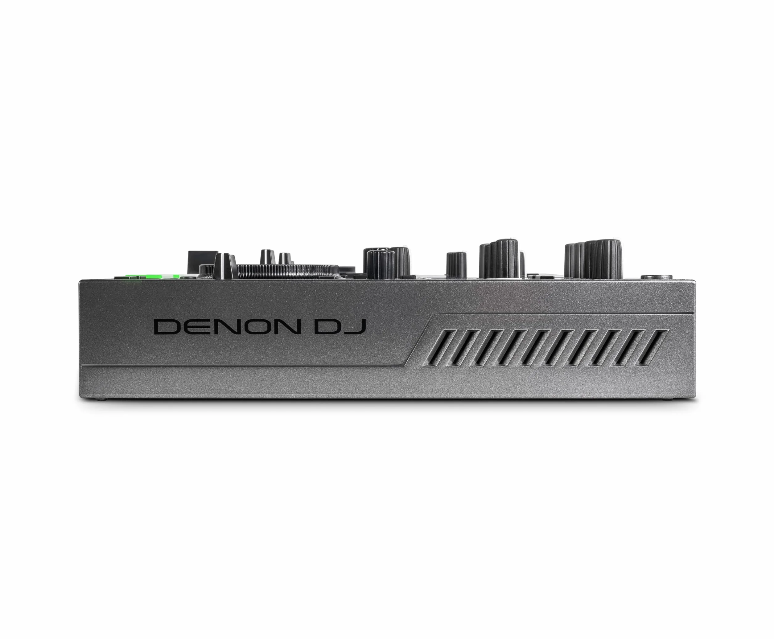 Denon DJ PRIME GO+ Controlador DJ Portátil Autónomo con Bateria Recargable, Pantalla de 7", Mezclador con Separación de Stems, Streaming por Wifi y Bluetooth