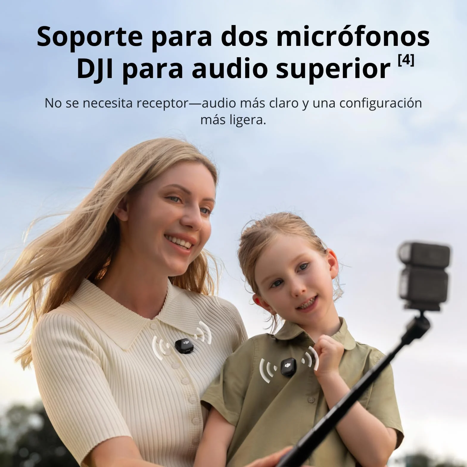 DJI Osmo Nano 128 GB Cámara 4K Vlogging Sensor 1/1.3 Pulgadas 143° Campo Visión Amplio