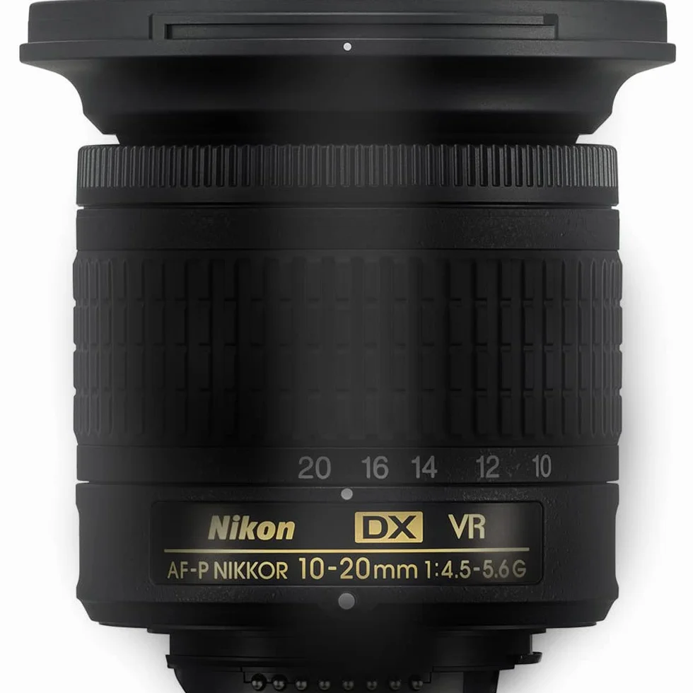 Nikon AF-P DX NIKKOR 10-20mm f/4.5-5.6G VR Objetivo Negro Reacondicionado