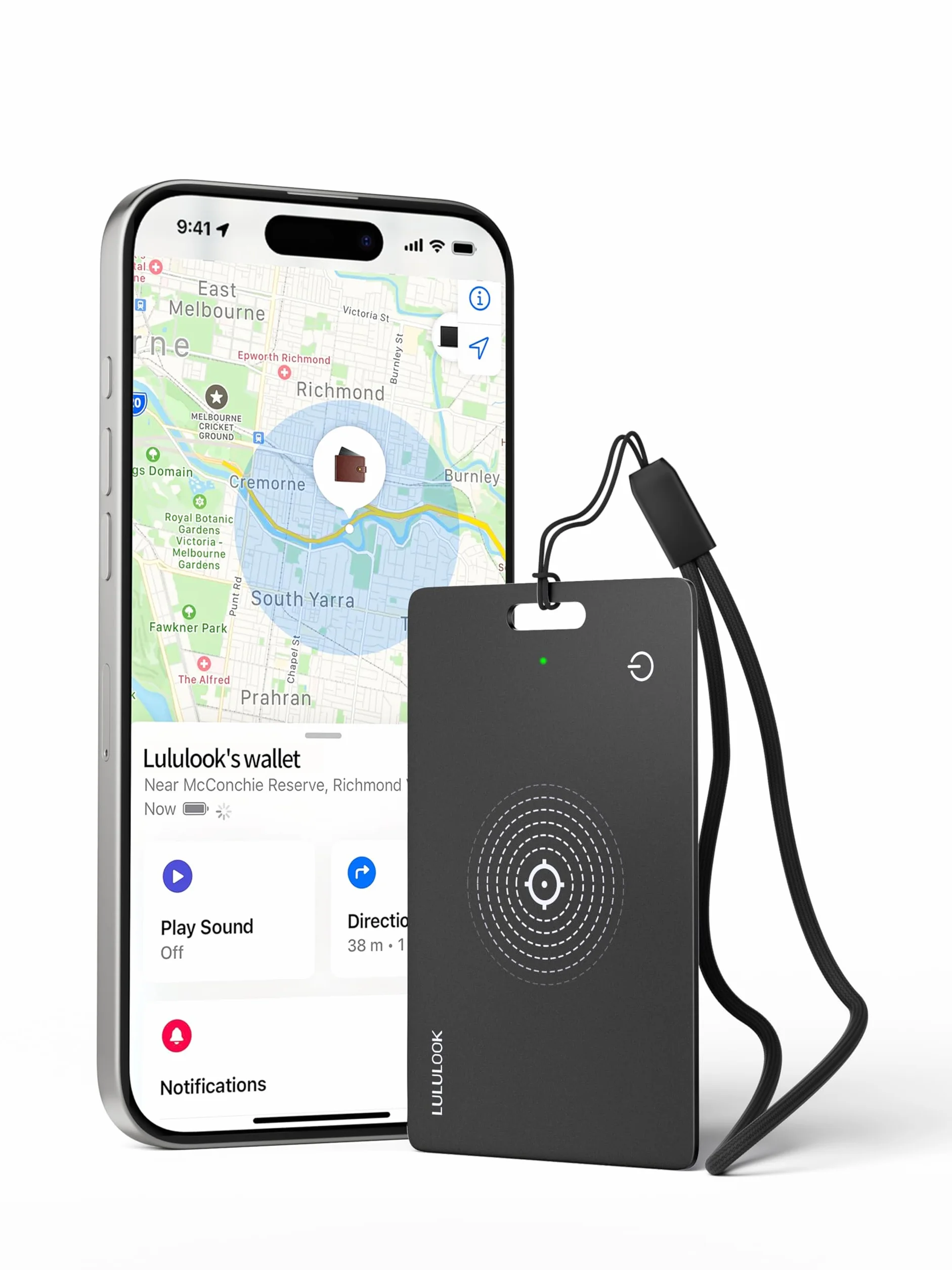 LULULOOK Air Tag Card magnética Recargabilidad Tracker Ultradelgado Bluetooth Smart Tracker Compatible con App Buscar Apple Find My(Sólo iOS),IP68 Impermeable Buscador para Cartera,Maletas,etc