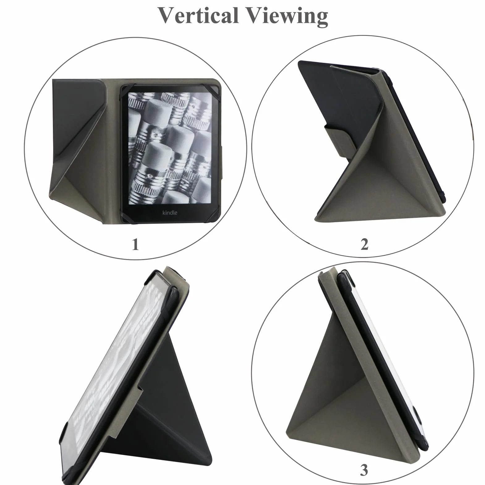 Funda Universal para Kindle Paperwhite 2021/Colorsoft Signature Edition 2024/Paperwhite 2024 7'' - Verde Azulado