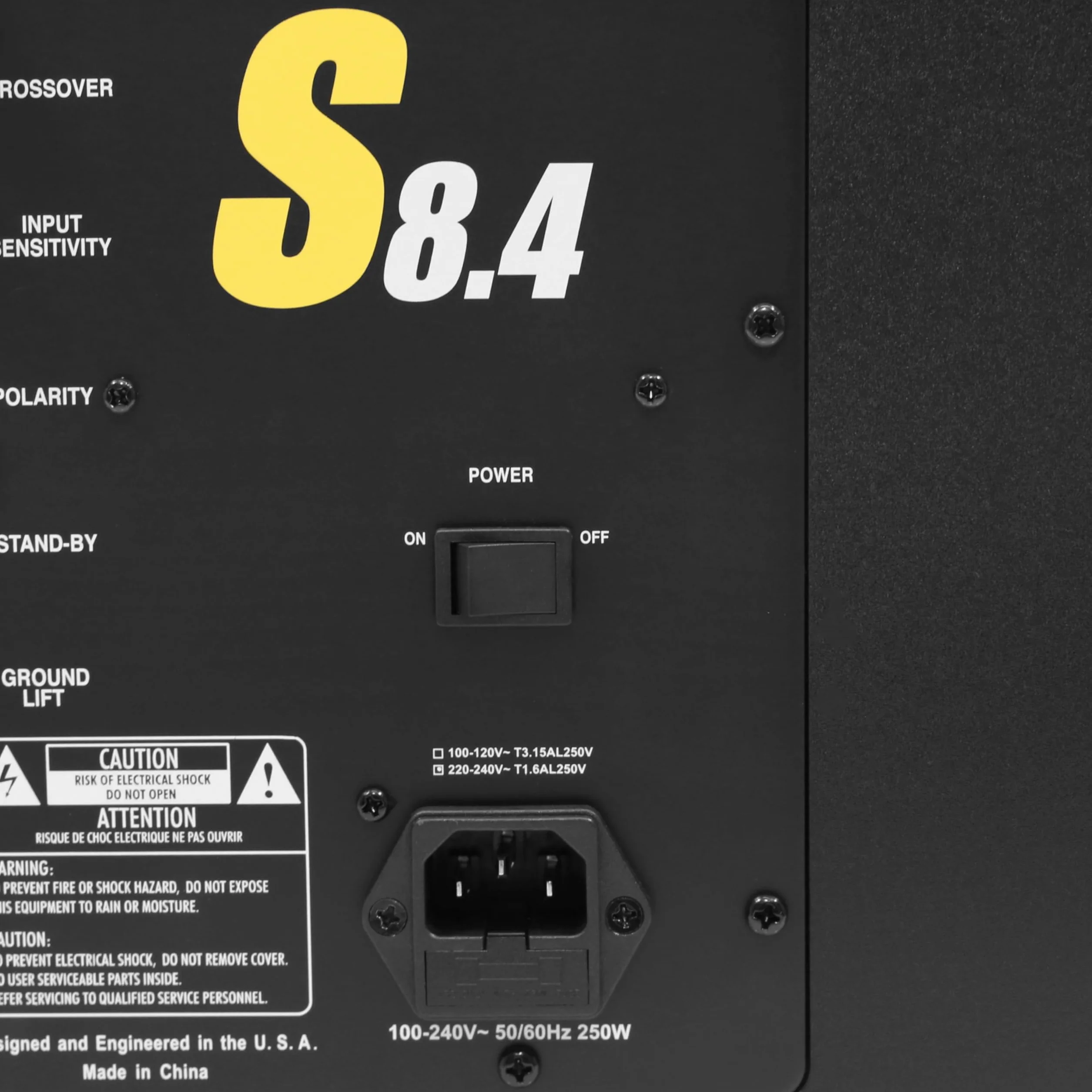 KRK S8.4 Active Studio Subwoofer (Single Unit)