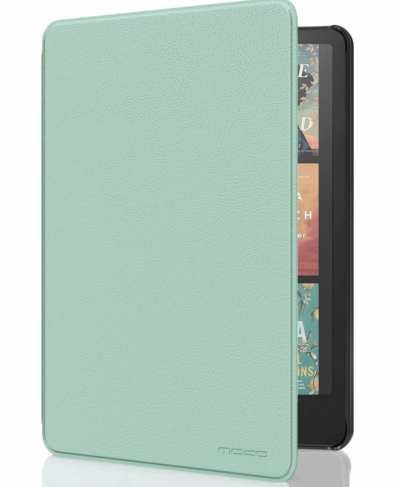 MoKo Funda Kindle Paperwhite 12th Generation 2024 Colorsoft Signature Edition, Agave Verde