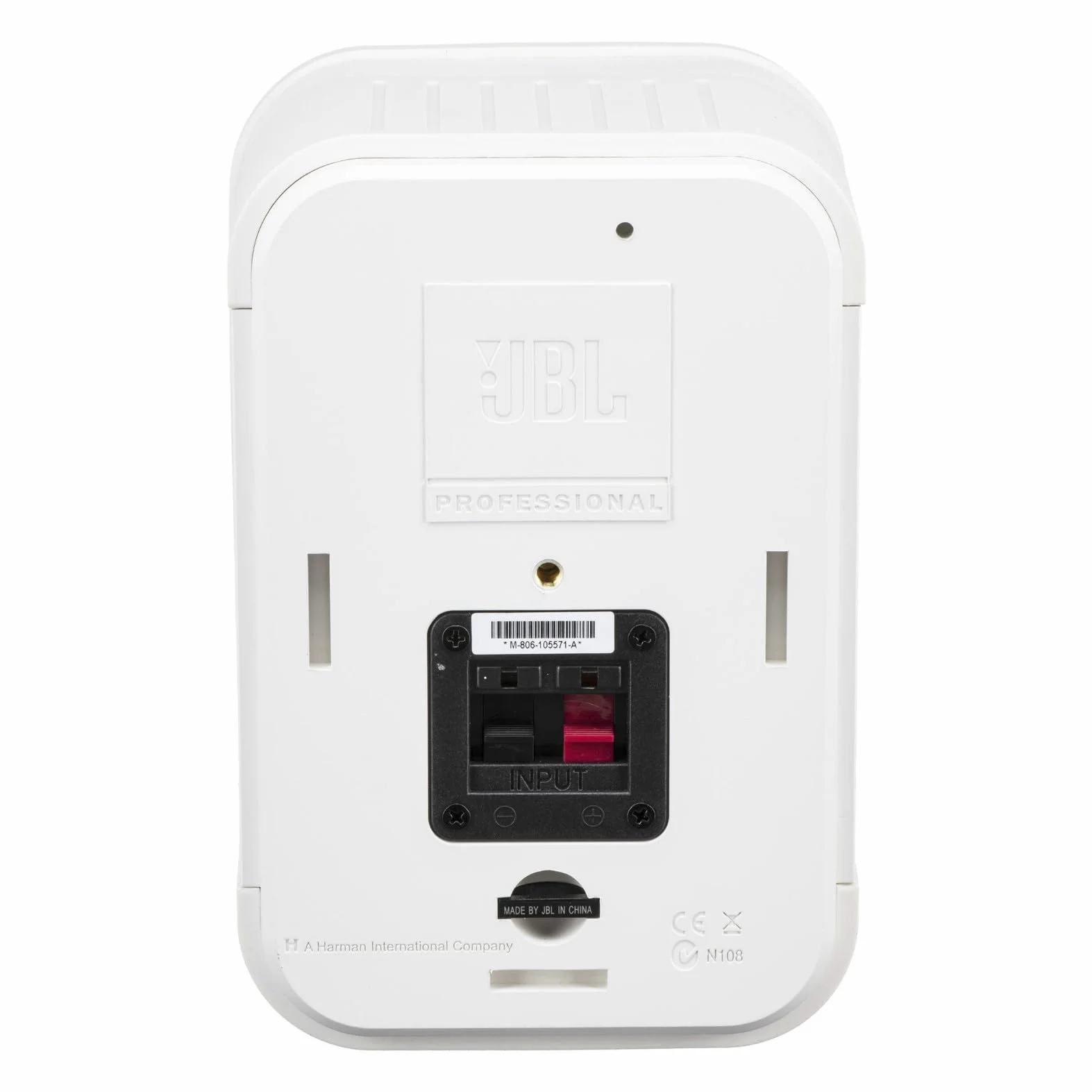 JBL C1PRO-WH - Altavoces de 2 vías (150W, 100 Hz - 18 KHz, 108 dB), Color Blanco