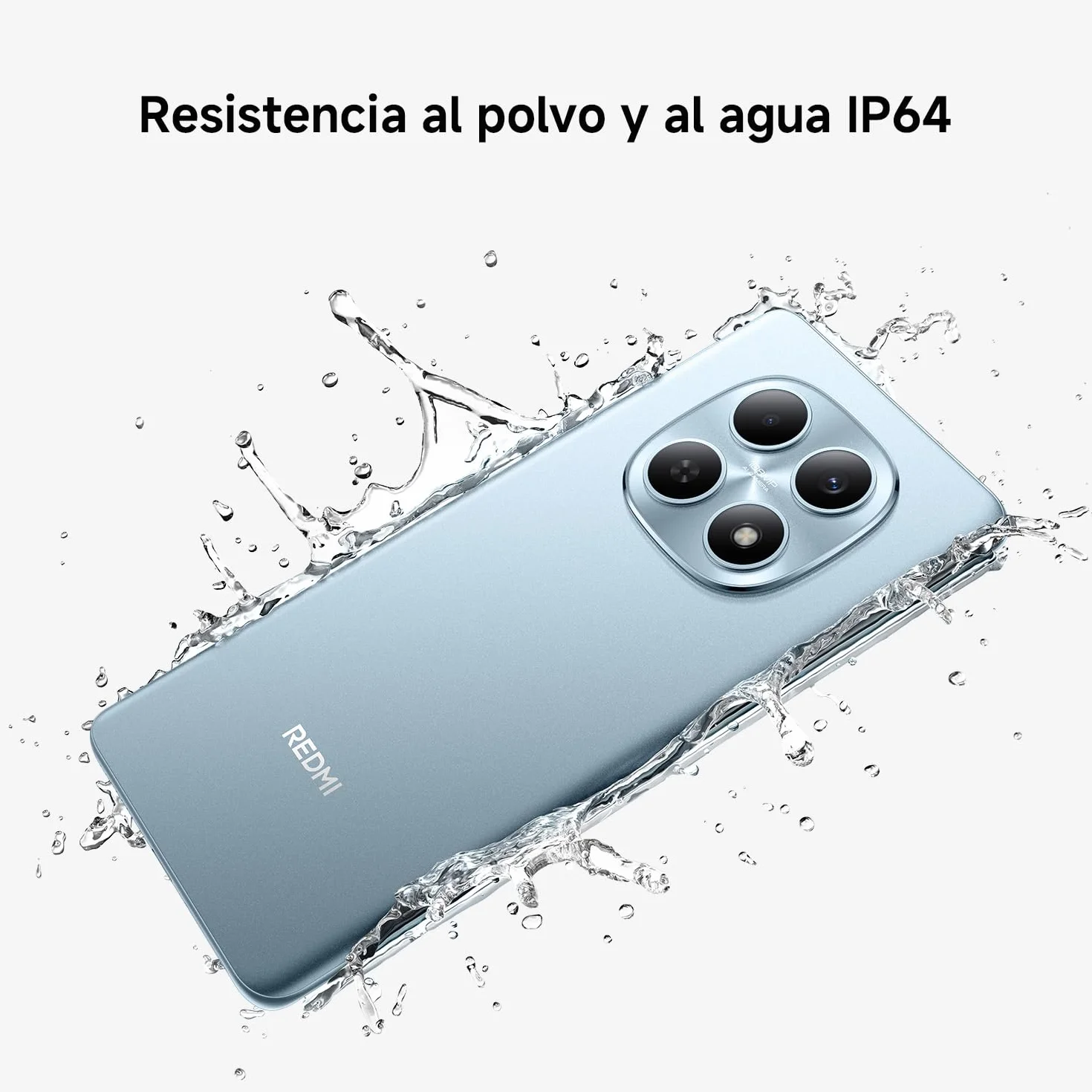 Xiaomi Redmi Note 15 Smartphone 8+256GB AMOLED FHD+ 6,77" MediaTek Helio G100-Ultra 108MP Cámara 6000 mAh Negro Versión ES