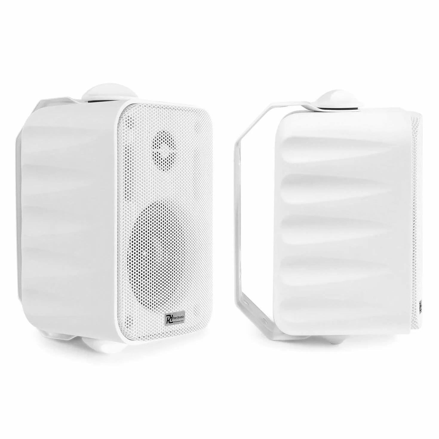 Sistema de Sonido de 4 Zonas con Bluetooth, FM y MP3 – Amplificador 400W + 8 Altavoces Blancos Resistente al Agua IPX5 para Interior y Exterior – Incluye 100m de Cable y Mando a Distancia