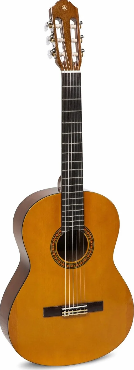 Yamaha CS40II Guitarra Cadete – Guitarra Clásica 3/4, 580 mm, 22 13/16", óptima para jóvenes alumnos, 6 cuerdas de nylon, color Natural