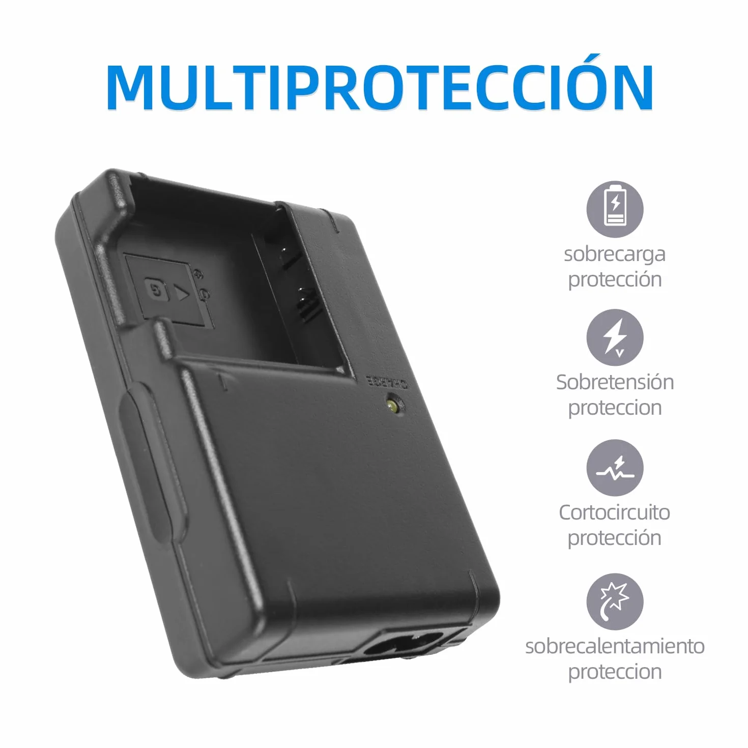 NP-BG1 Cargador Compatible con Sony NP-BG1, NP-FG1, NPBG1, NPFG1, BC-CSG, BC-CSGD, BC-CSGE, HDR-GW55, HDR-GW77 Cámara Digital