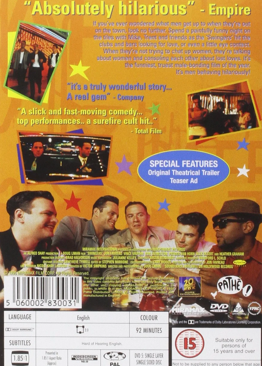 Swingers [Edizione: Regno Unito] [Reino Unido] [DVD]