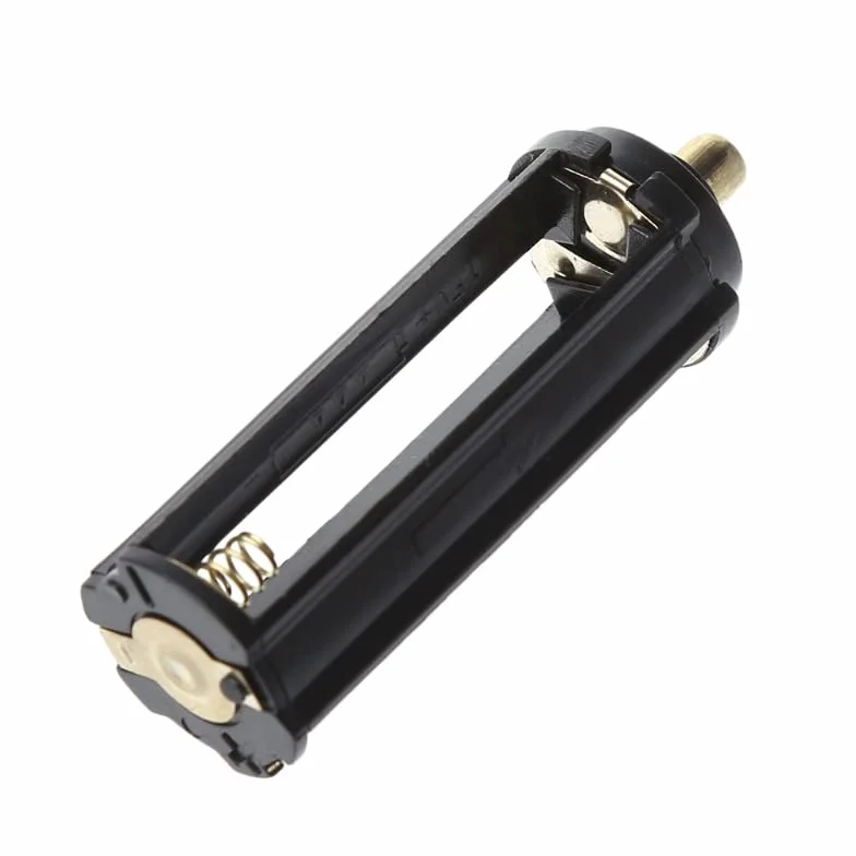 Adaptadores De Batería Tipo Cilíndrico Soporte De Batería De Plástico para 3X AAA Al Convertidor De Batería 18650