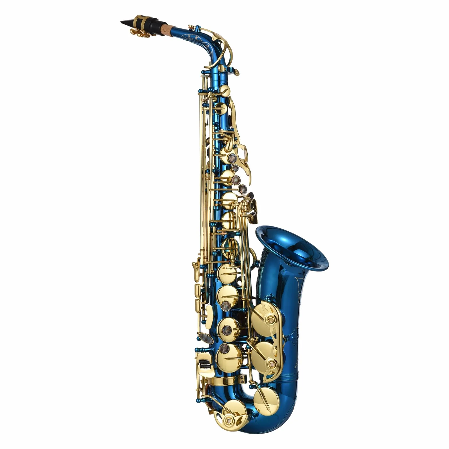 Btuty Saxofón alto Eb E-Flat para principiantes – Kit de inicio con funda, boquilla, correas y paño de limpieza