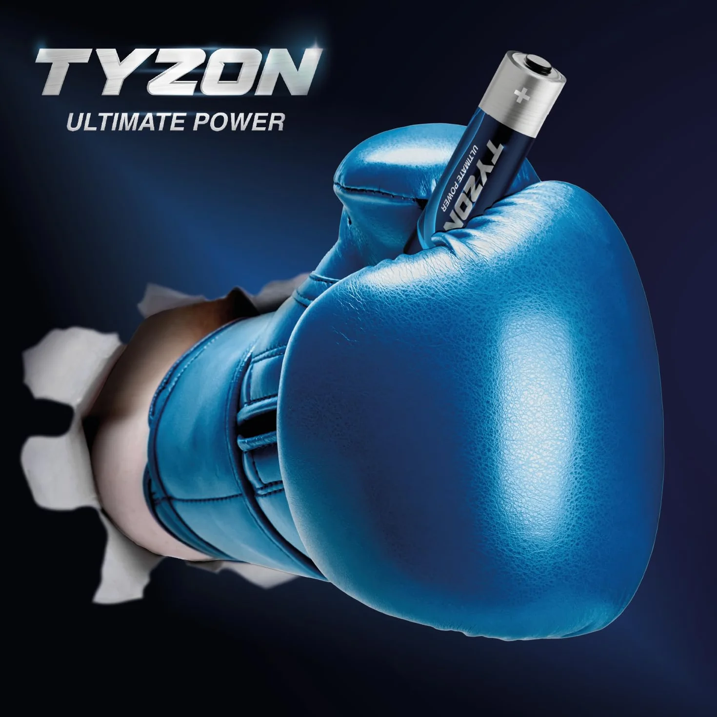 Tyzon Pilas AA Alcalinas 1,5 V, Pack de 40