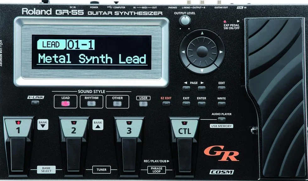 Roland GR-55S BK Synthesiser