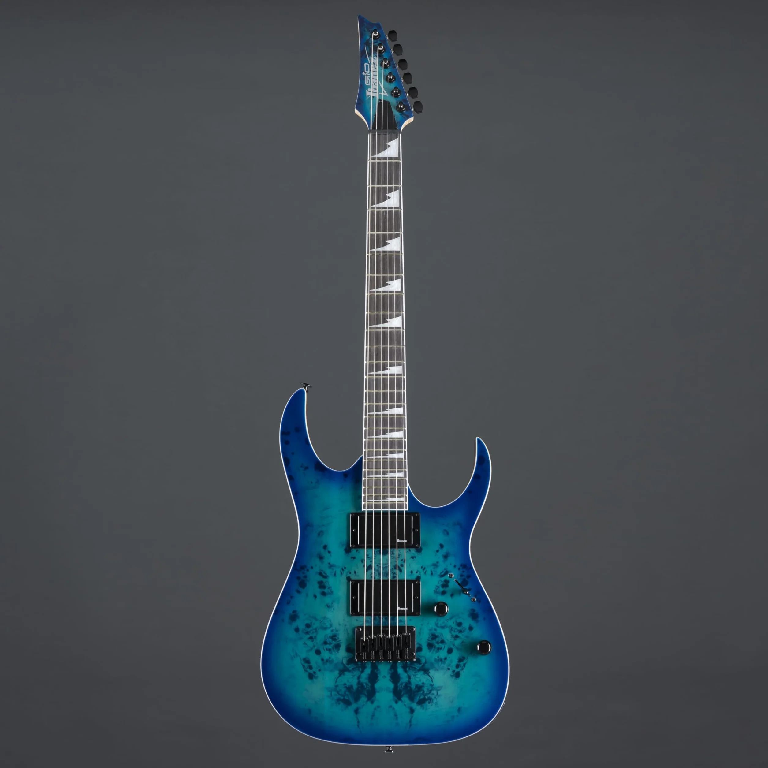 Ibanez GRGR221PA-AQB GIO Series - Guitarra eléctrica (Aqua Burst)
