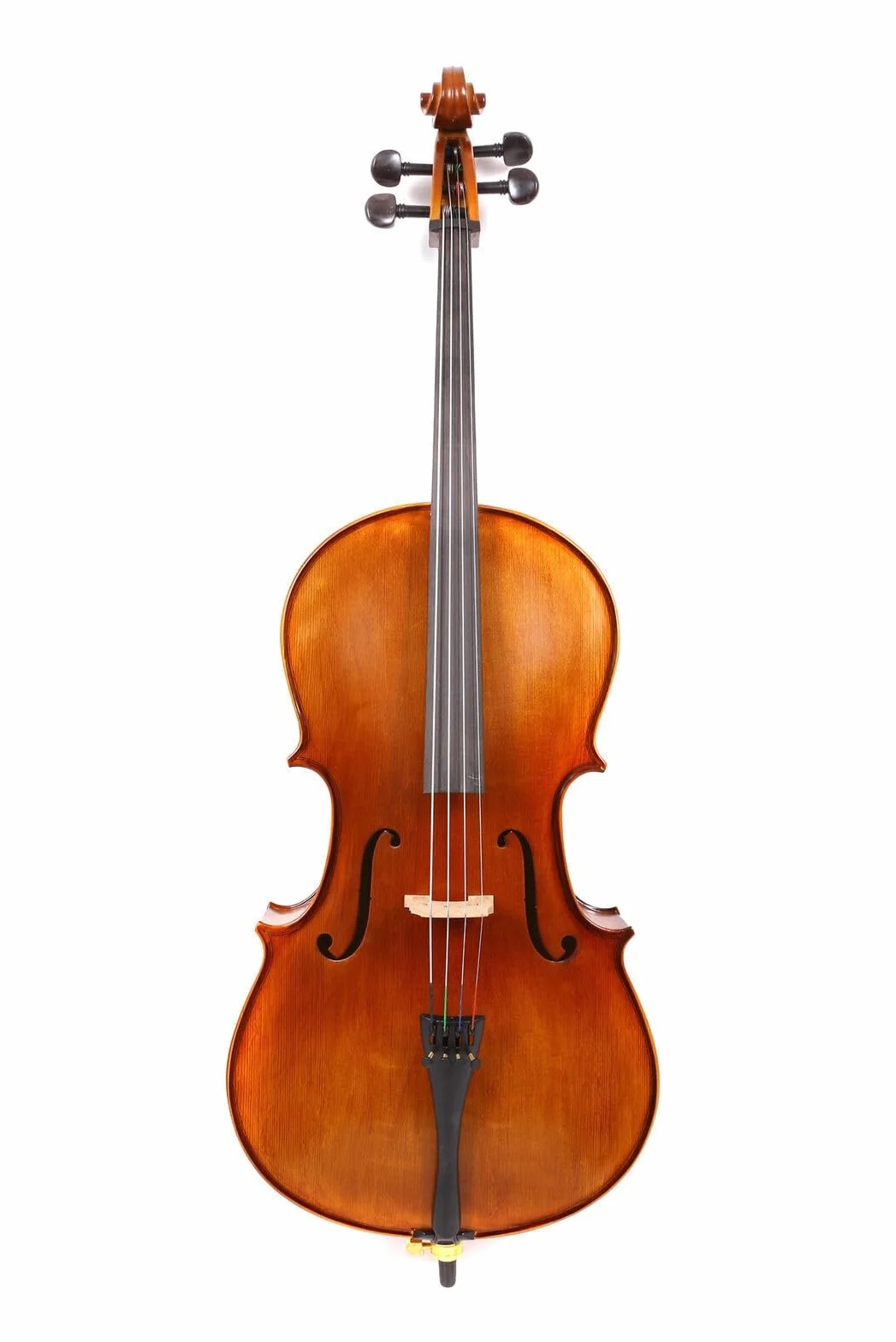 Yinfente Advance - Violonchelo 4/4 hecho a mano con madera de abeto de arce, piezas de violonchelo de madera de ébano con bolsa de violonchelo para niños y adultos