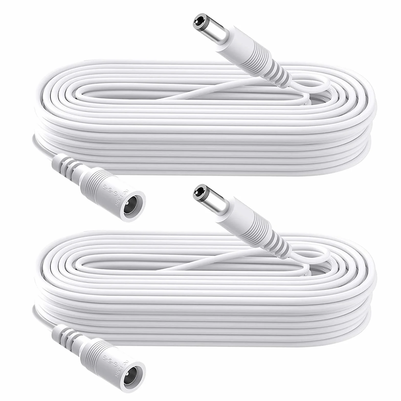 Cable de extensión de alimentación CC 12 V 5,5 mm x 2,1 mm 3 m para cámara de seguridad CCTV