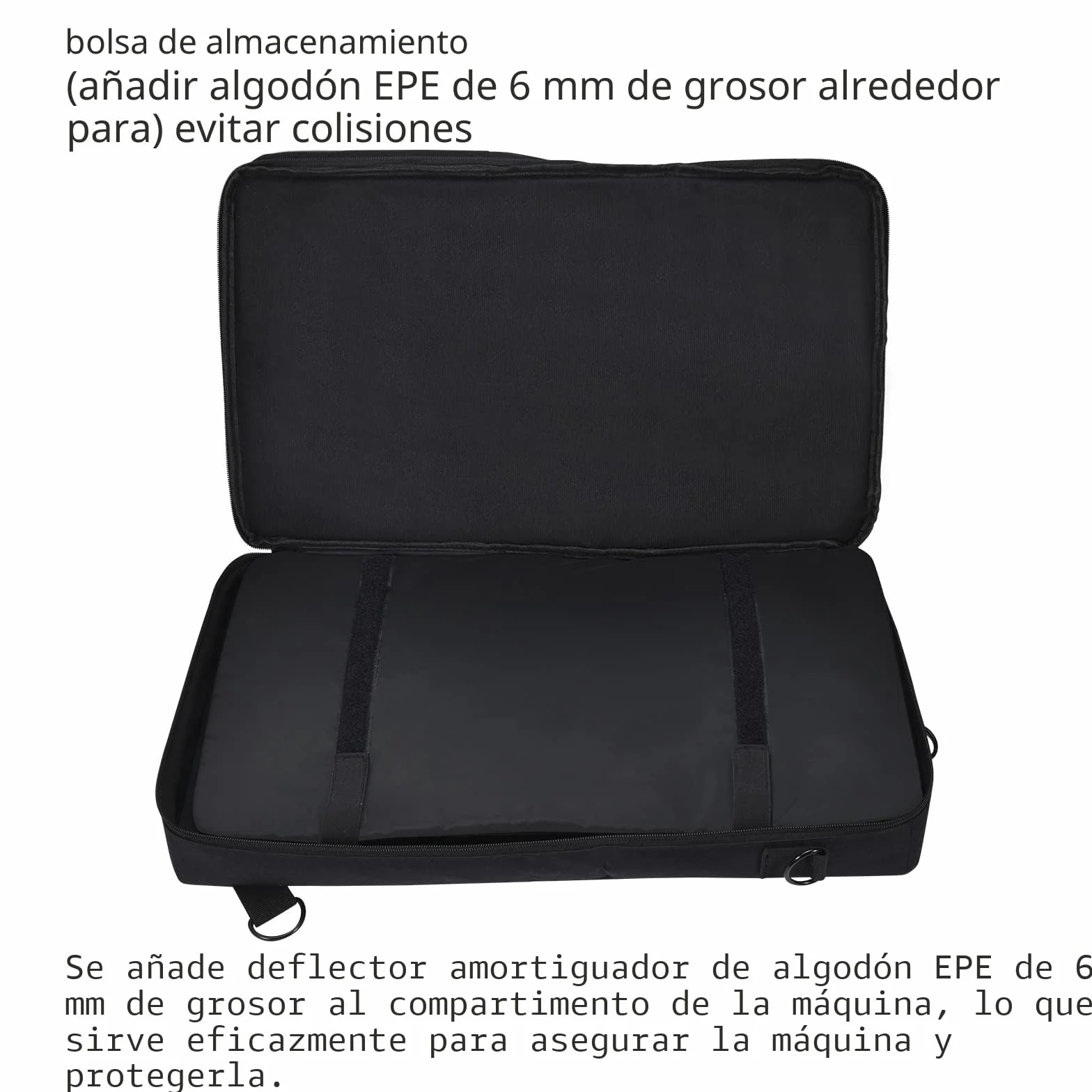 Bolsa Protectora de Viaje para Pioneer DJ DDJ-FLX4/DDJ-400/DDJ-SB3 o Roland DJ-202 DJ, Funda de Transporte con Almacenamiento de Accesorios y Correa de Hombro Ajustable