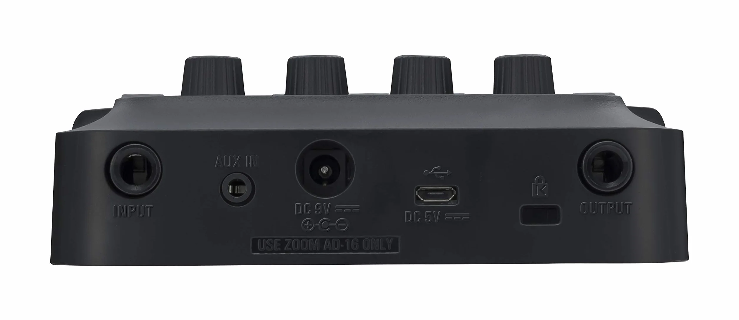 Zoom, Pedal de Efectos para Guitarra, 6 cm, Negro