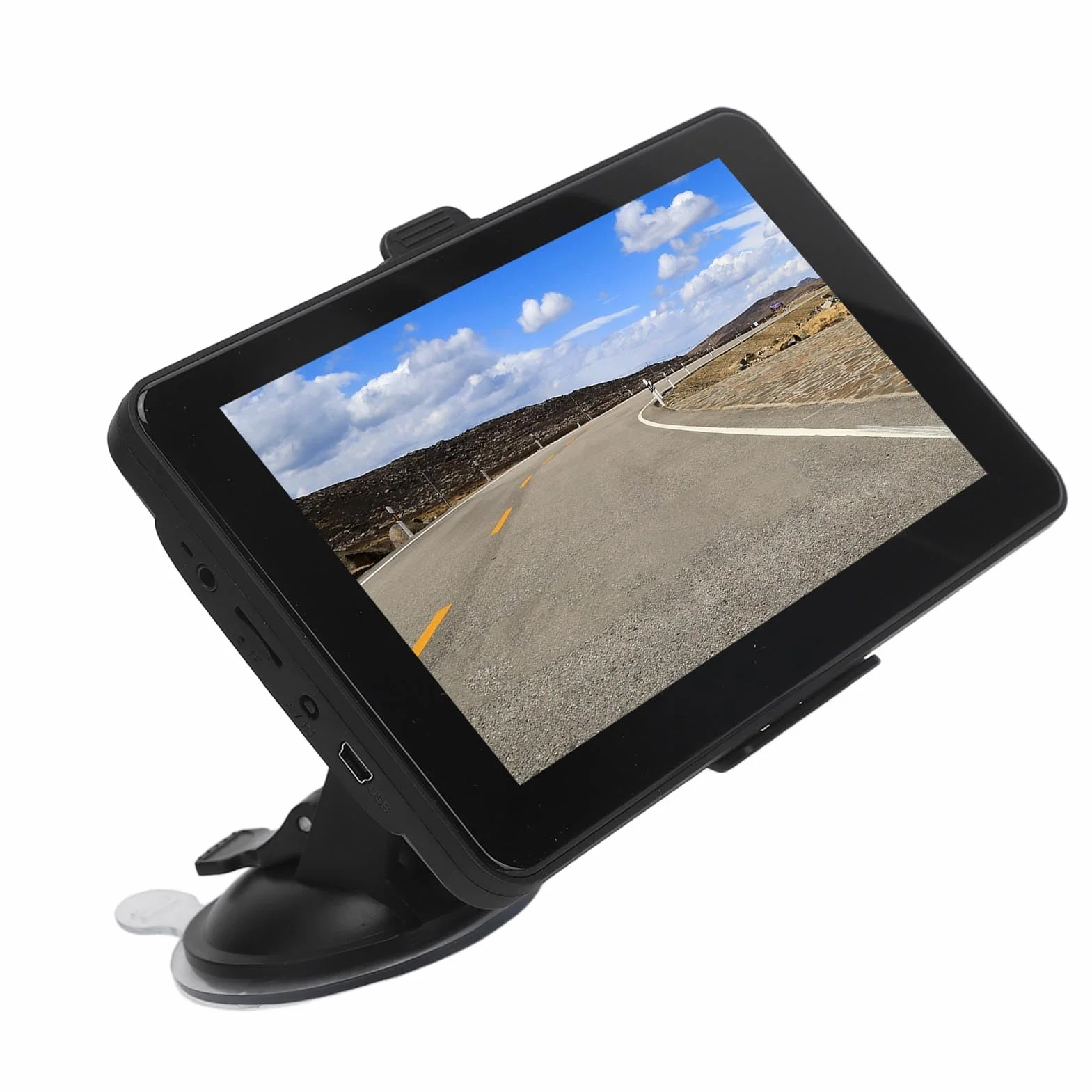 Navegador GPS para Camión 7 Pulgadas 256 MB 8 GB ROM Pantalla Táctil Guía de Voz Portátil