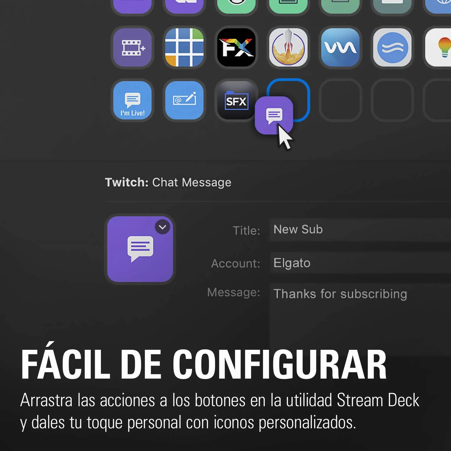 Elgato Stream Deck XL – Controlador avanzado de Estudio, 32 Teclas Macro, Activa acciones en apps y Software como OBS, Twitch, ​Youtube y Otros, Funciona en Mac y PC
