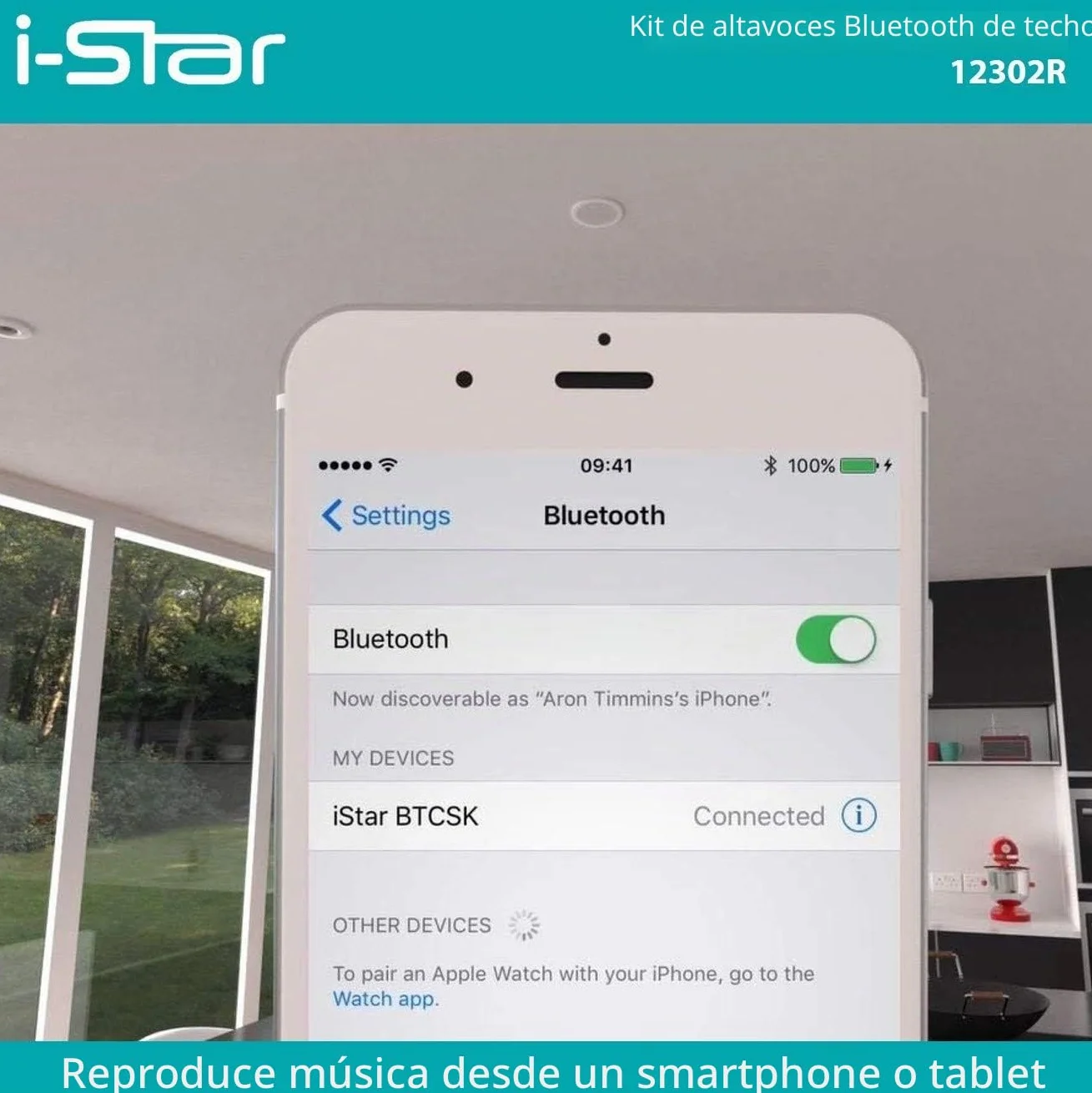 i-Star Bluetooth Altavoces de Techo Kit Completo