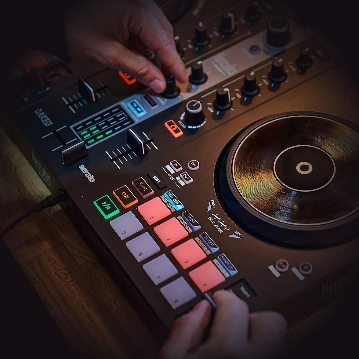 Hercules DJControl Inpulse 300 MK2 - Controladora De Dj Usb - Software de DJ y Tutoriales Incluidos