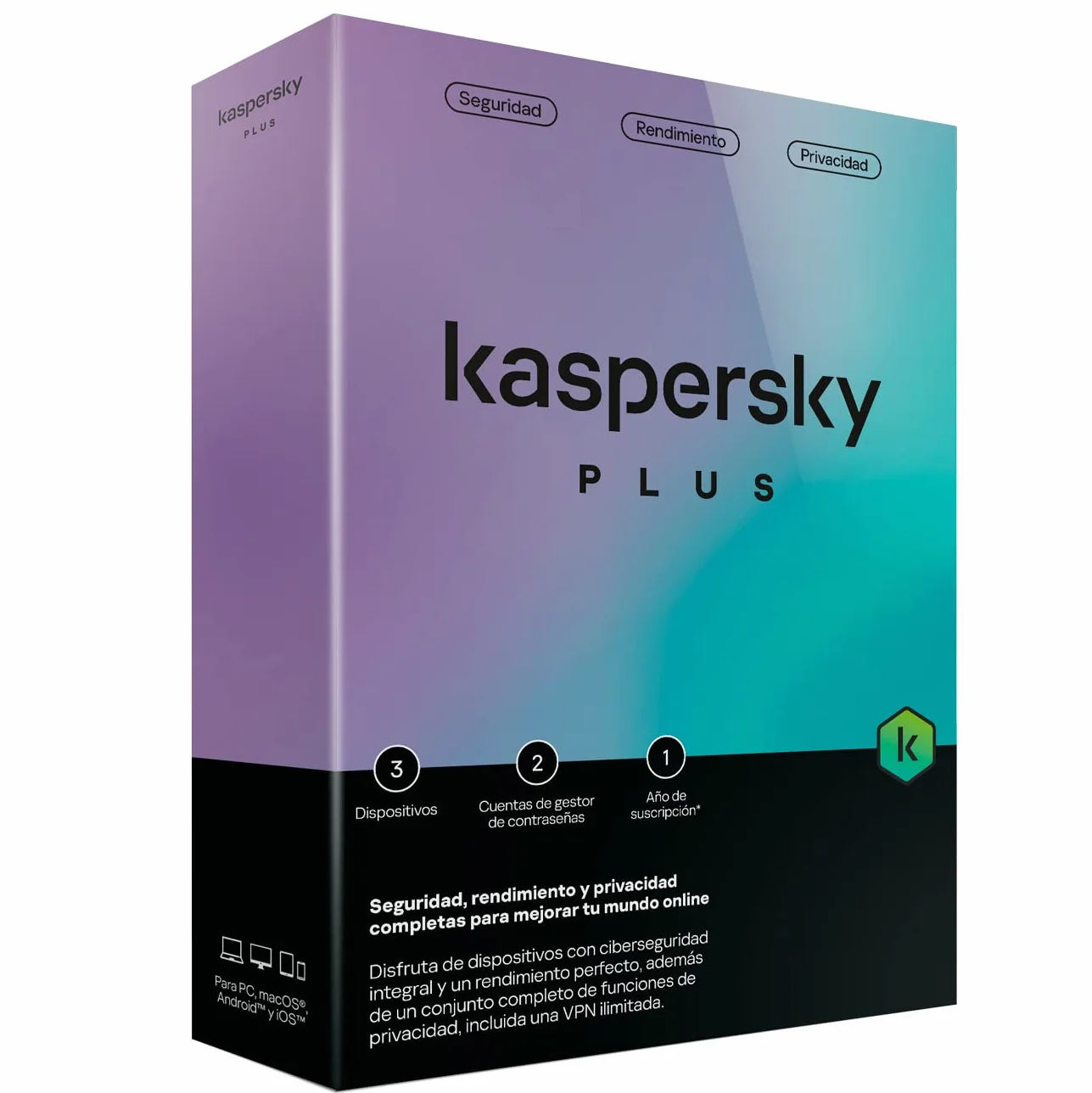 Kaspersky plus 3l/1a