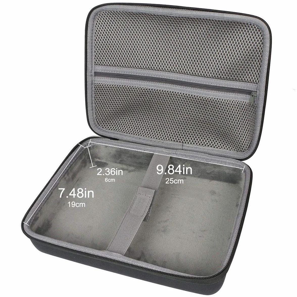 Co2CREA Estuche Duro de Viaje para DBPOWER, WONNIE y APEMAN 10.5 Pulgadas Portátil Reproductor de DVD (Solo la Caja)