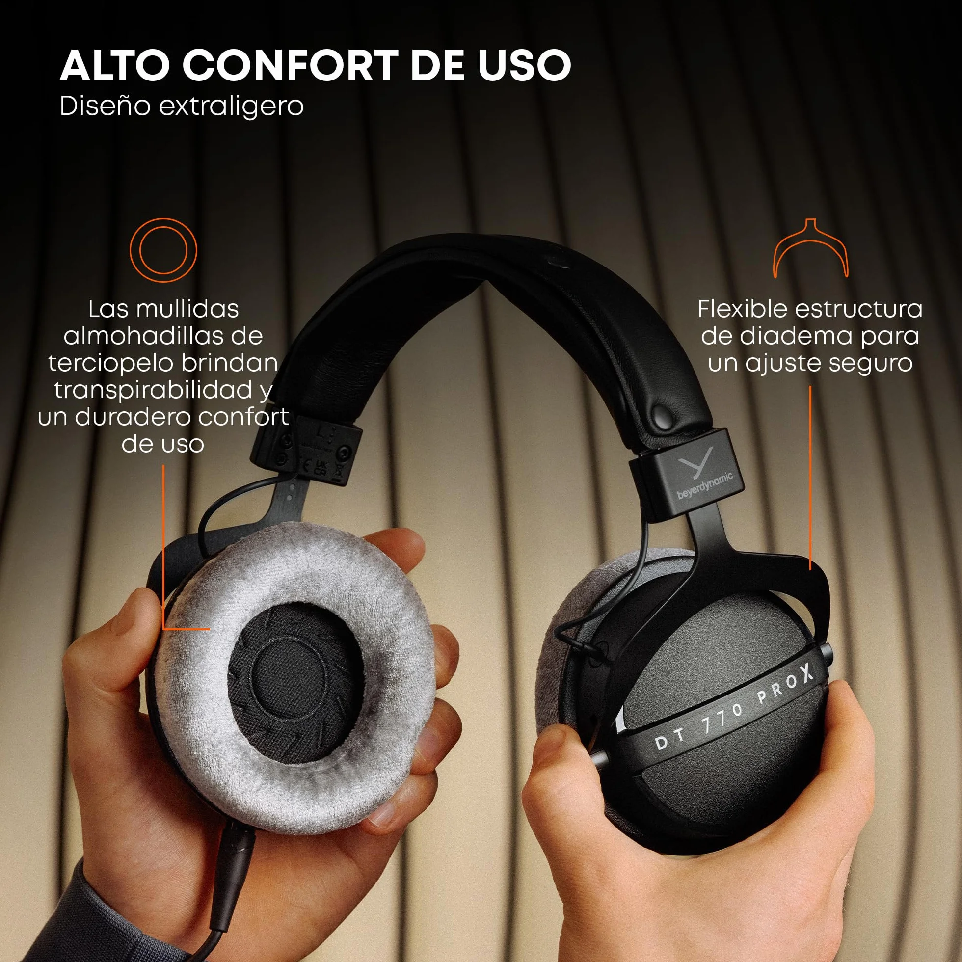 beyerdynamic DT 770 Pro X - Auriculares de Estudio para grabación y monitoreo (Cerrados)