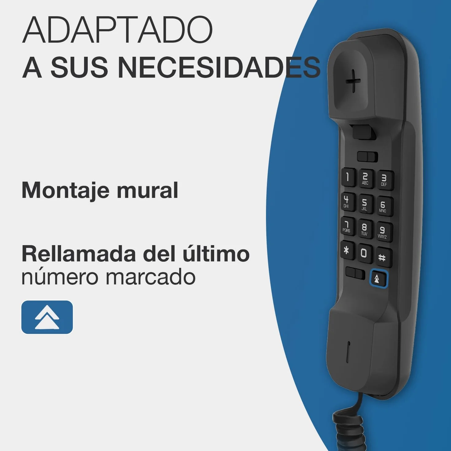 Alcatel ATL1413670 Teléfono Negro
