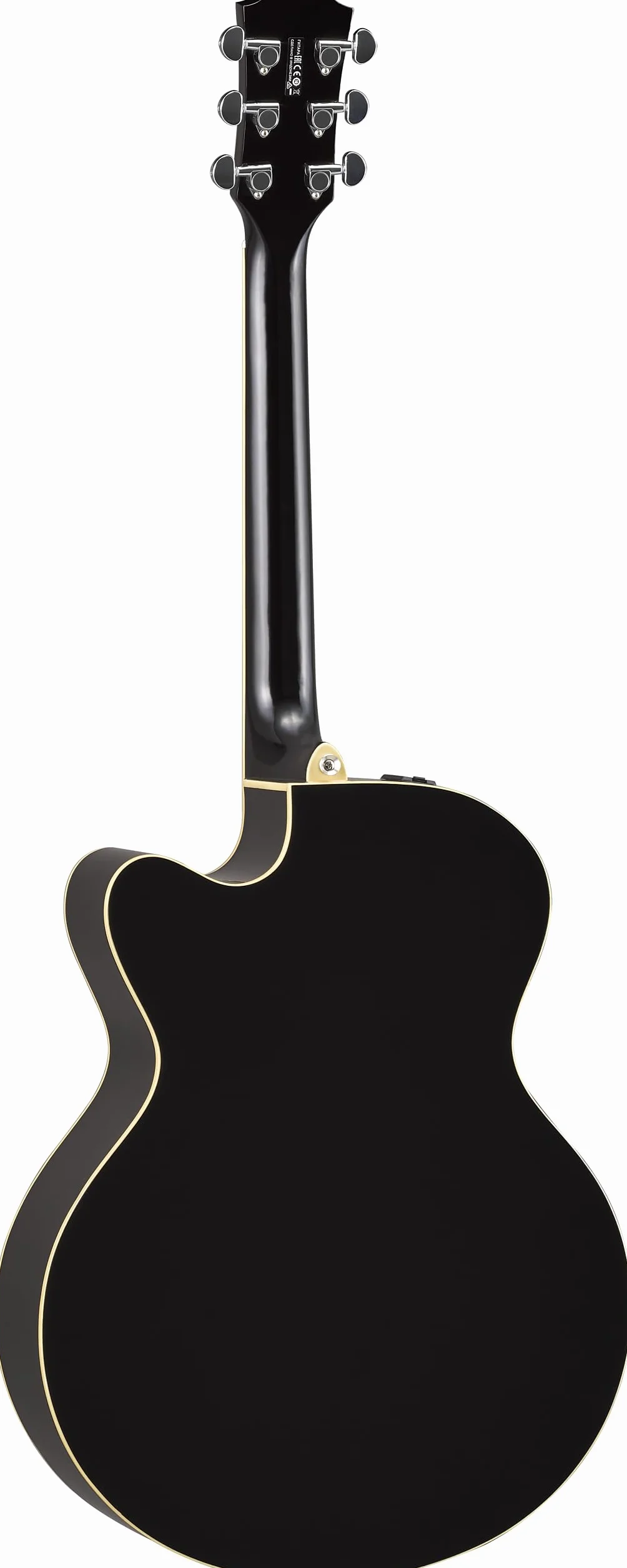 YAMAHA CPX600BL - Guitarra electroacústica, Negro (Black)